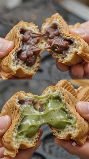🔥I tried every Taiyaki flavor in Japan... and WOW! 🤤🇯🇵#japan #streetfood #taiyaki #foodie