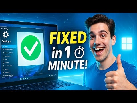 Windows 11 Settings App Not Opening or Working FIX ( 2025 Updated )