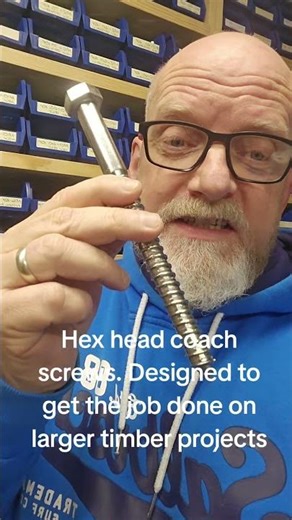 Coach Screws - Ideal for those heavy duty timber projects
