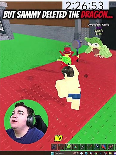 When Sammy Deleted a Meowl! #stealabrainrot