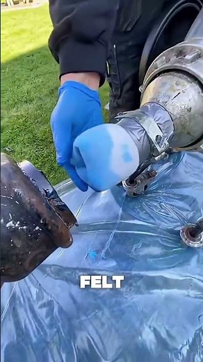 Why Workers Push a Giant Blue Tube Into Old Pipes