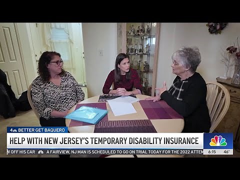 Help with New Jersey's temporary disability insurance