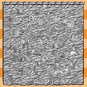 936 reactions · 125 shares | The world’s most beguiling shower curtain | Calamityware | Facebook