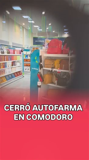 📍 Comodoro Rivadavia La farmacia Autofarma cerró sus puertas al público, pero continúa entregando medicación oncológica y tratamientos especiales. 💊 Según el cartel colocado en el local, quienes necesiten retirar su medicación deben tocar el timbre identificado como “Autofarma”. 👉 Una información importante para pacientes que dependen de estos tratamientos. #ComodoroRivadavia #Salud #Farmacias #Autofarma #LaPostaComodorense | La Posta Comodorense