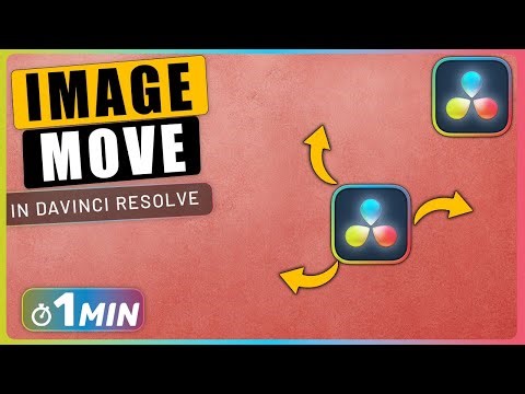 How to Make an IMAGE Slowly MOVE Around in Davinci Resolve