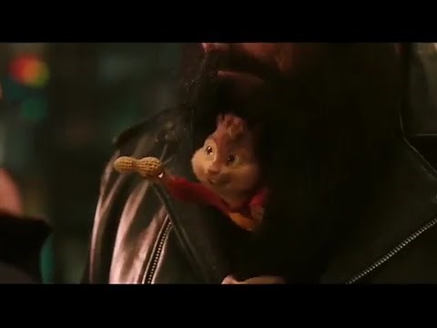 Alvin and the chipmunks the road chip very funny fugitive chipmunk beard peanuts bar movie scene