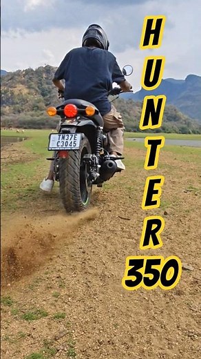 Royal Enfield Hunter 350 Drift Review | Dry Lake Test