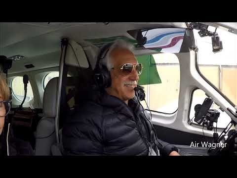 Air Wagner March 16 2025 IFR Flight ahead of the incoming storm in Cessna Golden Eagle 421C N513SJ