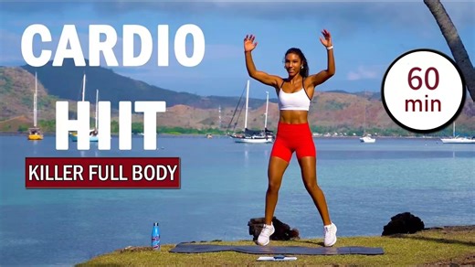 【The Modern Fit Girl】60min有氧HIIT训练 | 全身锻炼、卡路里杀手 | 含热身和拉伸