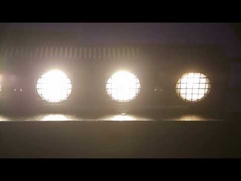 White Lights Disco Party Flashing Lights Video Disco Light Night Background