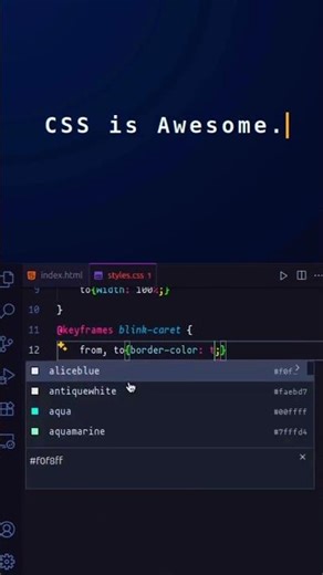 Typewriter effect in CSS #webdevelopment #css #html #coding #css3 #javascript #webdesign #frontend