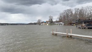 2.7K views · 44 reactions | Many of you have been asking about the lake water level at Apple Valley…. Sam Miller | Apple Valley Lake | Facebook