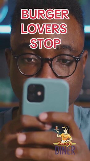 Half Price Burgers at Daisy's Diner Every Tuesday