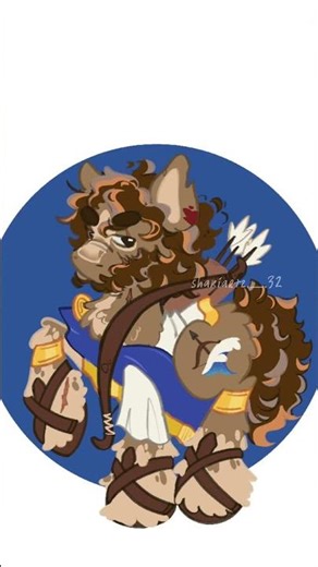 Turning epic the musical characters in mlps! Pt.1 ODYSSEUS🌊🏹 #epicthemusical #viral #mylittlepony