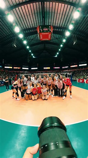 POV: as a sports photographer. @DJI PH #DjiOsmo360 #Volleyball #Sportsphotographer