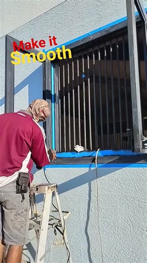 Sanding & Prepping a Metal Window Frame 🎨| Ready for Paint #sanding #prepping #painting #windows