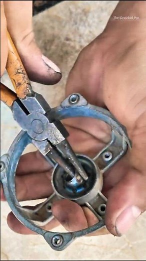 How to replace electric fan bushing that anyone can do #repairs #restoration