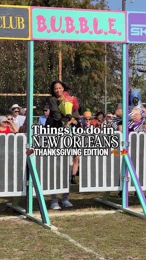 Only in New Orleans! Come check out the @humanhorseraces this Thanksgiving Day. Hopefully @loslee44 doesn’t drop me this year 😂 🐎 . . . . . #NewOrleans #NOLA #NewOrleansThanksgiving #NewOrleansHolidays #ThingsToDoInNewOrleans #OnlyInNewOrleans #NewOrleansLocal #NOLALocal #504 | Alex Robinson