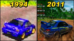 Evolution of SEGA Rally (1994-2011) #gaming #segarally #rally | Evolution BS