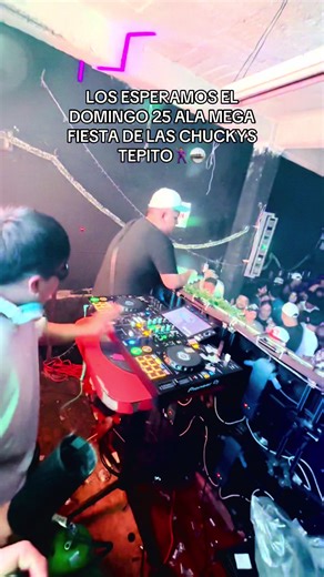 Mega Fiesta en Las Chuckys Tepito este Domingo