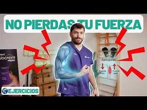 5 EXERCISES to GAIN MUSCLE +60 YEARS | Combat SARCOPENIA