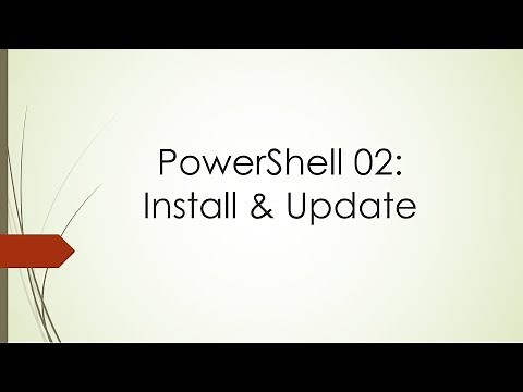 PowerShell 02: Install & upgrade to v5.1