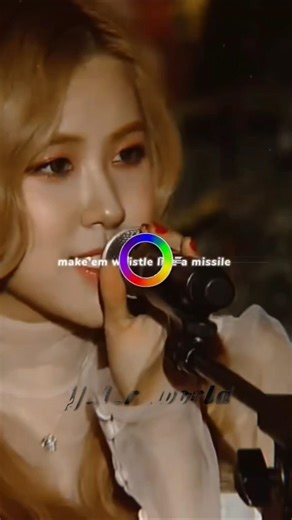 color wheel trend with Rosie 🌹 #music #blackpink #kpop #rosé #shorts #colors