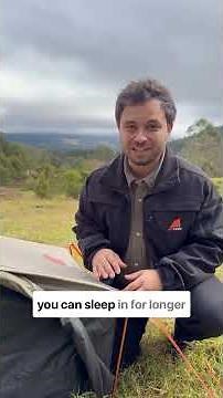 Swag camping, reinvented. 🔥