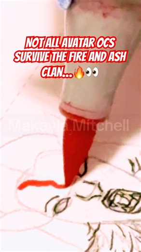 Not All Avatar OCs Survive the Fire & Ash Clan… 🔥👀 #avatarinspired