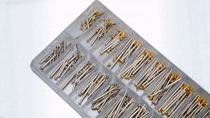 200pcs Watch Screw Tube, Screw Tube for Watch Band Watch Buckle Link Part, Watch Strap Connection Rod Screw Pin Watch Lug Pins for Watch Pepair