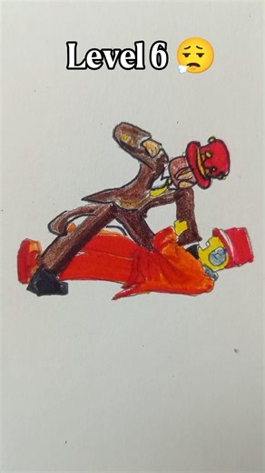 Drawing 🕷️Sammy in different levels 🔥 #roblox #drawing #art #shorts
