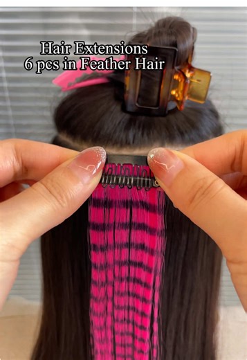 Colorful Hair Feather Extensions for a Stylish Look