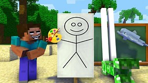 Monster School : Drawing Monsters Challenge - Minecraft Animation #minecraft #Drawing #animation #monsterschool #minecraftanimations #Challenge Monster School: Granny Monster School: Funny animation Monster School: MineCZ Monsters painting a picture: Zombie, Enderman, Wither Skeleton, Slime, Creeper and Pigman, Dolphin want to free Herobrine. How can they free Herobrine from creepy Granny's house? Watch in this funny scary minecraft animation! | Love To LIVE