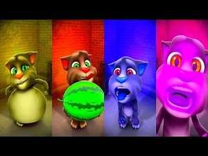 Animation video For Kids Talking Tom Finger Family Song Nursery Rhymes For Kids
