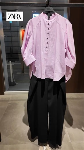 Zara -🍵🎡New Collection Loose Fits #shorts #zara #zarahaul #zaracasual #fashion #shopping