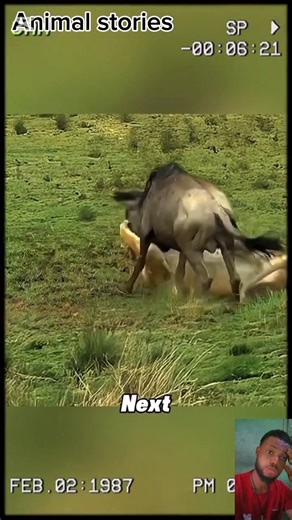 The smartest wildebeest you've ever seen. #foryoupageシ #animals #wildebeest #lioness | Animals stories