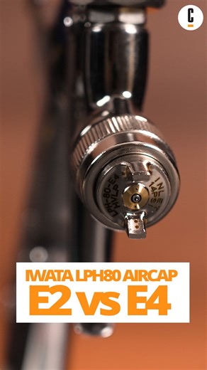 26 reactions | The Iwata LPH80 spray gun now ships standard with the E4 air cap. In this quick video, we break down the key differences between the E2 and E4 air caps. If you’ve used the E2 cap in the past and prefer its performance, don’t worry — the E2 air cap is still available for purchase separately! #iwata #lph80 #cerakote | Cerakote | Facebook