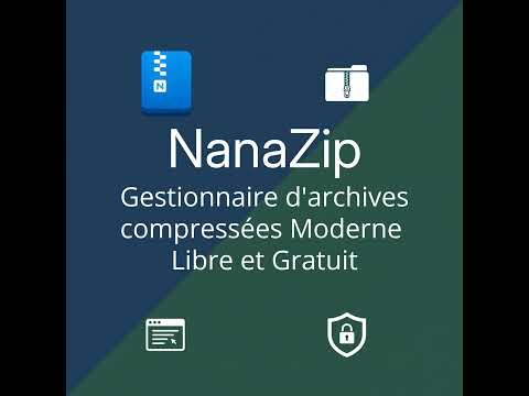 NanaZip : quand l'open source modernise le moteur de 7-Zip