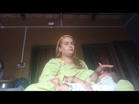 “Fun & Feeding Time with My Cute Little Princess 👶✨”