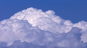 Moving clouds texture - Free Stock Video