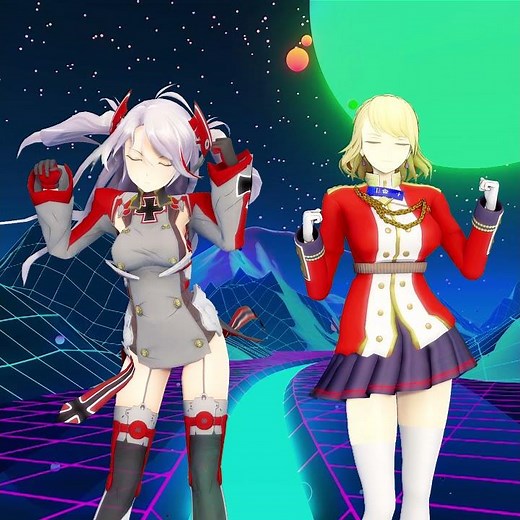 【Azur Lane MMD】 Ketsu Drum