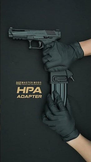 Master Mods Glock HPA M4 Magazine Adapter #Shorts