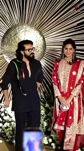 Ram Charan & Upasana Grace #VIROSH Wedding Reception 😍 | Vijay & Rashmika Celebration