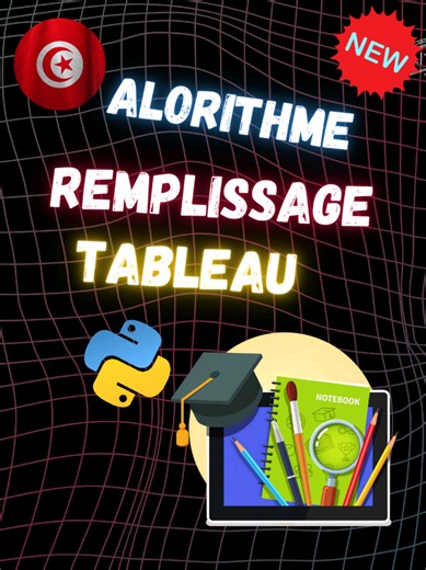 Remplissage d'un tableau en Python pour le Bac