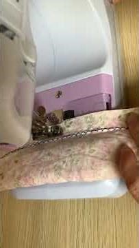 Embroidered bow hair tie#sewing# sewing tutorial#sewing for beginer#diy#sewing tips# Handmade