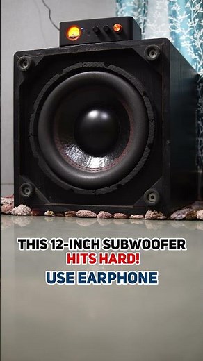 12-Inch Subwoofer Sound Test | Deep Bass & Room Shaking Test