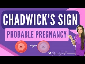Chadwick's Sign Probable Sign of Pregnancy Maternity Nursing NCLEX Review