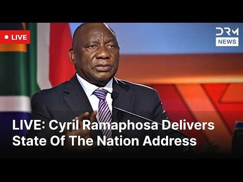 LIVE: South African President Speaks To Parliament Today | DRM News | AC1F