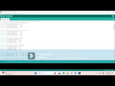 Funcionamiento de un robot construido con Arduino