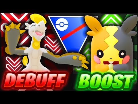 What is STRONGER?! DEBUFFING vs BOOSTING in the Great League in Pokemon GO